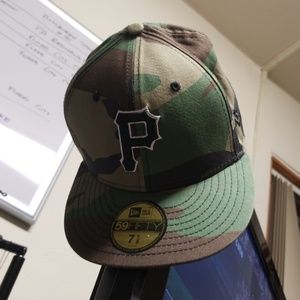 Pittsburgh Pirates Hat Fitted Camo